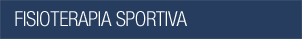 Fisioterapia sportiva