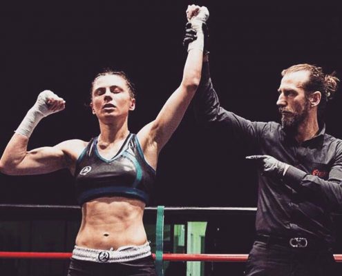 Veronica Parisi- ITALY - Italian champion 2016 Savate Combat, European bronze medal and bronze medal