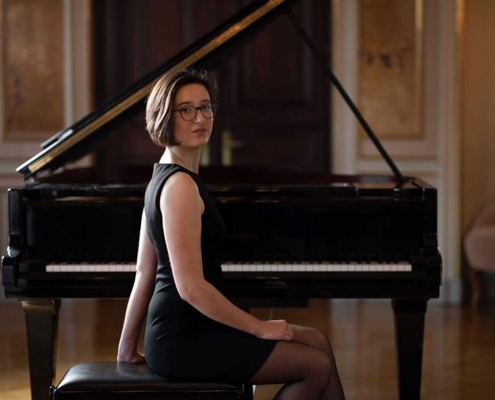 Alice Lapasin Zorzit, second choirmaster and director of the children's choir at the Staatstheater in Darmstadt